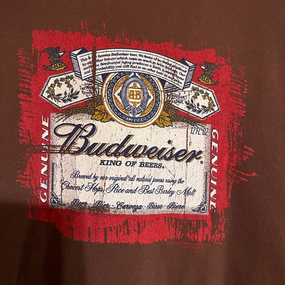 Vintage Budweiser Big Men’s Tee